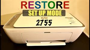 Printer features, you must install the hp smart app on a mobile device or the latest version of windows or macos. How To Restore Setup Mode On Hp Deskjet 2755 All In One Printer Review Youtube