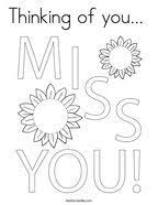 Free, printable coloring pages for adults that are not only fun but extremely relaxing. Miss You Coloring Pages Twisty Noodle