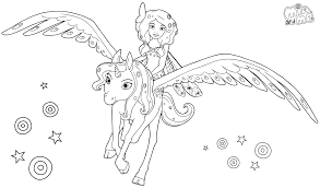 Mia receives a magical book from her father after his death. Mia And Me Coloring Pages Best Coloring Pages For Kids