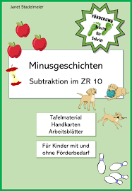 Minusgeschichten Subtraktion Im Zr 10 Unterrichtsmaterial Im Fach Mathematik Unterrichtsmaterial Geschichte Mathematik