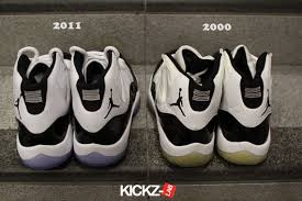 How to clean jordan 11 concord with reshoevn8. Air Jordan Xi Concord 2000 Vs 2011 Comparison Sneakernews Com