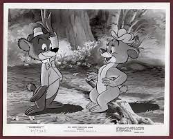 BONGO circus bear cub & LULUBELLE Walt Disney animated film 1971R ORIG  PHOTO #1 | eBay