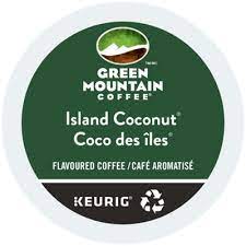 A limited edition seasonal treat. Green Mountain Coffee Island Coconut Keurig Ca