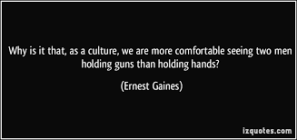 Why is it that, as a culture, we are more comfortable seeing two ... via Relatably.com