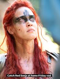 When Matilda, Wallis and Robert entered SDCC first dinner one by one, it  was a feeling hard to put into words. After shooting Red Sonja, it was such  a high, and then