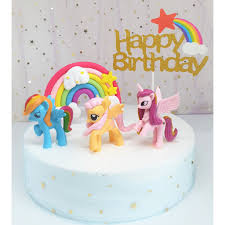 Check spelling or type a new query. My Little Pony With Happy Birthday And Rainbow Cake Topper My Little Pony Birthday Cake Cake Decoration Shopee Singapore