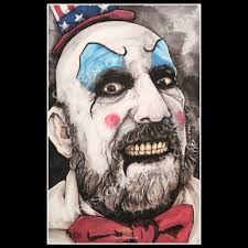 Spaulding Otis Set House 1000 Corpses Zombie 11x17 Print Signed Chris Oz  Fulton