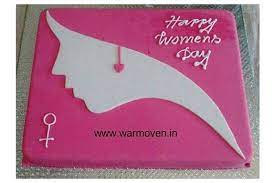We have awesome ideas for birthday cakes for grown ups here! Women S Day Cake Half Kg Buy Women S Day Cake Online Warmoven