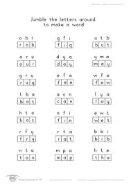 Letter addition 2 missing letters. Jumble 3 Letters To Form A Word Visual Perception Worksheets Tpt