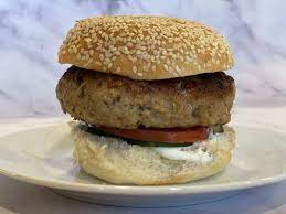 Mushroom Turkey Burger Recipe Food Network Recipes Turkey Burger Stuffed Mushrooms