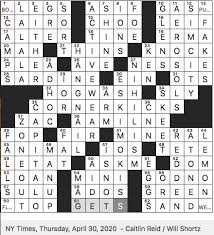 Rex Parker Does The Nyt Crossword Puzzle Cannon Ammo In Sci Fi Thu 4 30 20 Easiest Rating For Ski Slope Video Game Series Since 1989