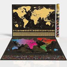 Poster weltkarte schwarz weiss online kaufen livstil weltkarte umrisse zum ausdrucken archives kinderbilder weltkarte finden sie. Poster Weltkarte Scratch Off Map 86 3 X 59 9 Cm Inkl Ocean Deluxe Cartographic Design Zubehor Zum Kratzen Erdkunde Com Burobedarf Schreibwaren