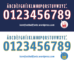 Ligue 1 legends #5 saison 2000/2001 : Ligue 1 Kornfootballfonts