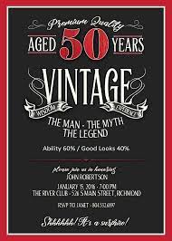 What to get someone for their 50th birthday? 50th Birthday Invitation For Men Jpeg Printable Aged To Etsy 50th Birthday Invitations Vintage Birthday Invitations 50th Birthday Party Invitations