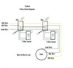 The schematic is nice and simple to visualise the principal of how a two way switch. Wiring A 3 Way Switch