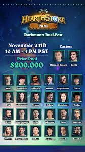 The hct summer championship is next week! Hearthstone Top Decks On Twitter The First Duels Invitational Tournament Darkmoon Duel Fest Is Starting In About An Hour Here S A Quick Recap Of What S Going On Https T Co Mwrdcon6bd Hearthstone Duelshs Https T Co 8y32h1ryv0