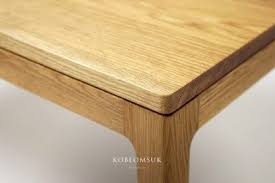 Kobeomsuk Furniture Seoul South Korea White Oak Dining Table W1400 D800 H730 Kob Oak Dining Table White Oak Dining Table Japanese Furniture