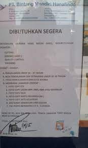 Lowongan kerja garment terbaru juni 2021 temukan loker yang sesuai dengan lokasi, pendidikan dan minat anda. Lowongan Kerja Garment Pt Bintang Mandiri Hanafindo Tegal Cari Kerja An