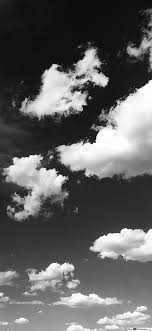 These 877 dark iphone wallpapers are free to download for your iphone. Black And White Cloud Wallpapers Top Free Black And White Cloud Backgrounds Wallpaperaccess