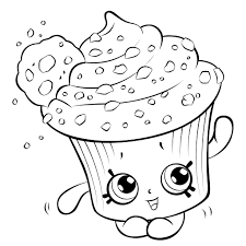 Please share this share this content. Creamy Cookie Cupcake Shopkin Coloring Page Free Printable Coloring Pages For Kids