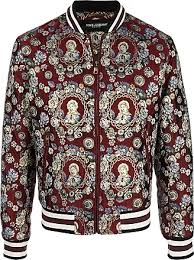 Men S Summer Jackets Browse 1913 Products Up To 64 Stylight Patterned Bomber Jacket Mens Fashion Classic Printed Bomber Jacket