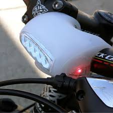 אופני אופניים רכיבה על אופניים 7 Led סיליקון חזית אזהרת בטיחות מנורת ראש אור קדמי הר רכיבה על אופניים פלאש אור מנורת אזהרת בטיחות Radfahren Fahrrad Led