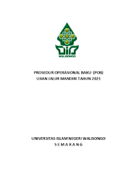 Download tata cara pengisian formulir dan lihat nomor pendaftaran jalur mandiri prestasi di sini. Prosedur Operasional Baku Pob Ujian Jalur Mandiri Tahun 2021