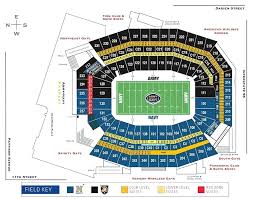 Lincoln Financial Seating Chart View For Field Section Row