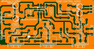 Skema rangkaian tone control pasif layout pcb. Pin Di Pcb Circuit