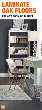 Home Decorators Collection San Leandro Oak 12 Mm Thick X 6 1 3 In Wide X 50 5 8 In Length Laminate Flooring 17 72 Sq Ft Case 41390 Stylish Flooring Home Office Design