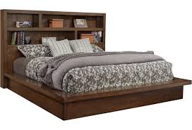 Queen beds are 60 inches wide, and no slat of any wood type will span that distance without eventually sagging in the middle. Aspenhome Modern Loft Iml 473 471 472 Brn Queen Platform Bed With Dual Usb Ports Dunk Bright Furniture Platform Beds Low Profile Beds