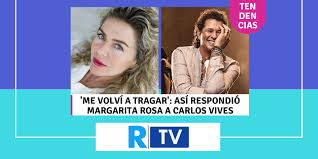 Después de trabajar juntos en la novela 'gallito ramirez' margarita rosa de francisco y carlos vives se convirtieron en pareja de la vida real en 1986 y decidieron unir. Me Volvi A Tragar Asi Respondio Margarita Rosa A Carlos Vives Larazon Co
