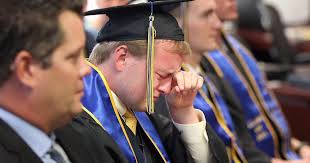 Sidelined by eye surgeries, UCI grad gets a commencement all his own