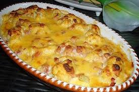 Den blumenkohl in röschen teilen, putzen, waschen, in kochendes salzwasser geben, halbweich kochen. Schnitzel Mit Brokkoli Und Blumenkohl Uberbacken Rezepte Suchen