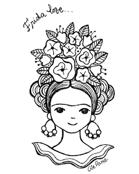 Alejandra Guerrero Pane On Instagram Para Nosotr S Que Amamos A Frida Les Comparto Este Lindo Patr Frida Kahlo Dibujo Frida Kahlo Caricatura Frida Dibujo