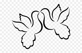 Download Love Birds Svg Clip Arts 600 X 461 Px Love Birds Drawing Simple Free Transparent Png Clipart Images Download