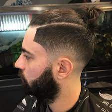 Man Bun With Side Fade Hipster Hairstyle Hipster Haircut Hipster Hairstyles Hipster Haircuts For Men