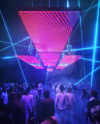 Synthwave Party Neon Lights Clubbing Club New York Los Angelos Florida Berlin Night Out Crowd Digital Artist Futuristic Art Instagram