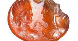 Ancient Coins Roman Carnelian Intaglio Gem C 2nd Century Ad Dioscuri Gemini Intaglio Ancient Roman Jewelry Ancient Coins