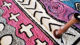 Punch Needle Rug Hooking