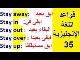 كورس تعلم قواعد اللغة الإنجليزية من الصفر شرح الأفعال المركبة باللغة الإنجليزية الحلقة 45 Youtube