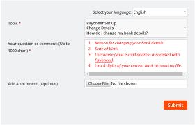 How To Update Your Local Inr Bank Details Payoneer Blog Customers can call on paytm customer care number to sort out complains and queries.