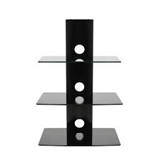 Sevenfans Floating Shelf Wall Mounted Tempered Glass Shelf Glass Shelves Wall Shelves Floating Shelves