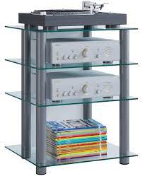 Wohnling tv schrank 120cm (wl1.208). Vcm Hifi Mobel Rack Phono Turm Medienrack Kaufland De