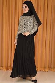 Modamerve Pul Payet Islemeli Piliseli Abiye Elbise Siyah Rzg 15757 Hijab Evening Dress Model Dress Beautiful Dresses