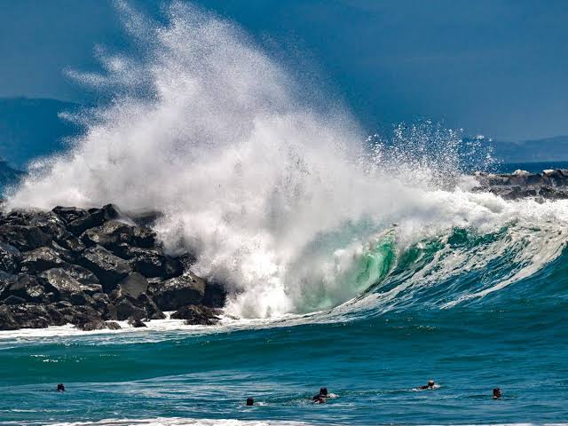 Life-Threatening Surf": Tropical Storms Bring Big Waves to SoCal - Surfer