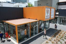Christchurch City Centre Mall Container By Ufita Net Via Flickr Container House Container Architecture Interior Architecture Design