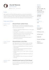Its formatting will remain intact and atss (applicant tracking systems) will be able to read it. Personal Trainer Resume Resume Examples Personal Trainer Good Resume Examples