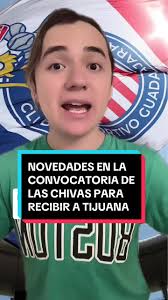Novedades en la Convocatoria de Chivas para Recibir a Tijuana