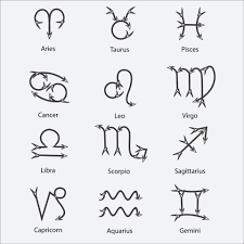 Enhance your website or project with a beautiful and originally designed astrology font. Zodiac And Astrological Symbols 2023166 Vector Art At Vecteezy
